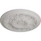 Ekena Millwork Damon Ceiling Medallion (Fits Canopies up to 3 3/8"), Hand-Painted Ultra Pure White, 20"OD x 1 1/2"P CM20DAUWF - alternate 2